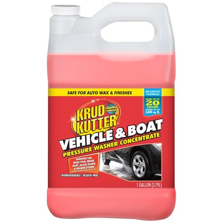 KRUD KUTTER Vehicle and Boat Pressure Washer Concentrate Advanced Formula, 1 Gal 344232